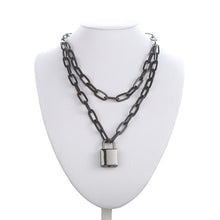 Charger l'image dans la galerie, Collier de soumission avec cadenas BDSM DDLG