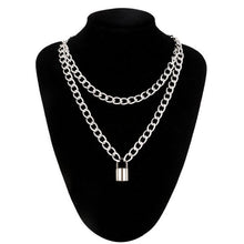 Charger l'image dans la galerie, Collier de soumission avec cadenas BDSM DDLG