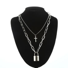 Charger l'image dans la galerie, Collier de soumission avec cadenas BDSM DDLG