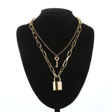 Charger l'image dans la galerie, Collier de soumission avec cadenas BDSM DDLG