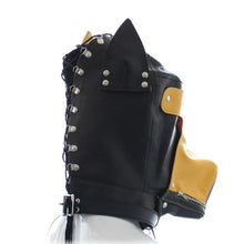 Charger l'image dans la galerie, Masque de chien en cuir parfait pour cosplay BDSM