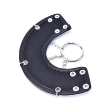 Charger l'image dans la galerie, Civière à boules réglable en cuir avec parachute BDSM