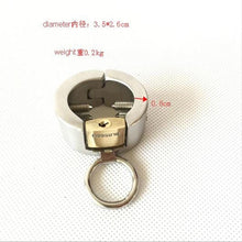 Load image into Gallery viewer, Sadist's Fancy Lockable Testicle Cuffs BDSM