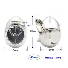 Load image into Gallery viewer, Stainless Maximum Security Ball Cuff BDSM