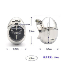Load image into Gallery viewer, Stainless Maximum Security Ball Cuff BDSM