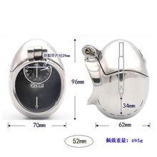Load image into Gallery viewer, Stainless Maximum Security Ball Cuff BDSM