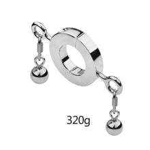 Load image into Gallery viewer, Metallic Testicle Stretcher Weights BDSM