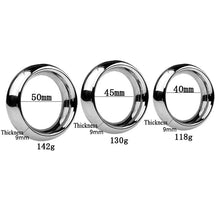 Load image into Gallery viewer, Stainless Cock Weight Trainer BDSM