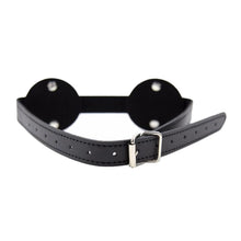 Load image into Gallery viewer, Adjustable Leather Sex Blindfold BDSM