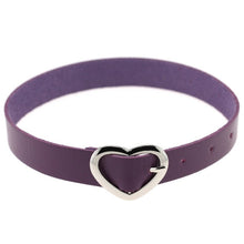 Load image into Gallery viewer, Submissive Heart Choker Necklace