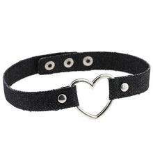 Lade das Bild in den Galerie-Viewer, Unterwürfiges Denim-Halsband
