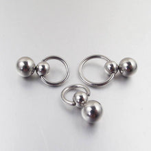 Charger l'image dans la galerie, Anneaux clitoridiens Double Orb BDSM