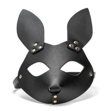 Load image into Gallery viewer, Big Bad Leather Wolf Mask BDSM