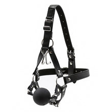 Load image into Gallery viewer, Unique Head Harness with Nose Hook Ball Gag