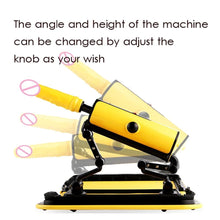 Load image into Gallery viewer, Irresistible Yellow Portable Sex Machine