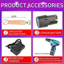 Load image into Gallery viewer, User-Friendly Dildo on a Drill BDSM