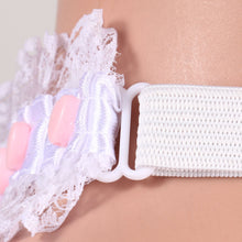 Charger l'image dans la galerie, Collier ras du cou en dentelle à volants Bimbo BDSM DDLG