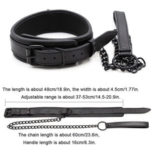 Charger l'image dans la galerie, Collier avec maillons de chaîne BDSM