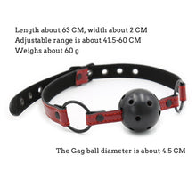 Load image into Gallery viewer, Sex Slave Open Mouth Gag Ball