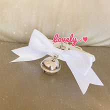 Lade das Bild in den Galerie-Viewer, Rosa Schleife Halsband & Leine Set BDSM