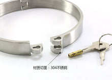 Load image into Gallery viewer, Submissive Lockable Slave Choker BDSM DDLG