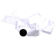Load image into Gallery viewer, Polychromatic Luxury Satin Open Mouth Gag Ball