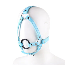 Load image into Gallery viewer, Open Mouth O Ring Head Harness Gag