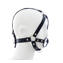 Load image into Gallery viewer, Open Mouth O Ring Head Harness Gag
