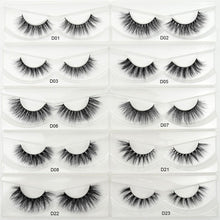 Load image into Gallery viewer, Natural Handmade Mink Eyelashes