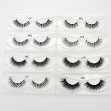 Load image into Gallery viewer, Natural Handmade Mink Eyelashes