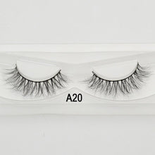 Load image into Gallery viewer, Natural Handmade Mink Eyelashes