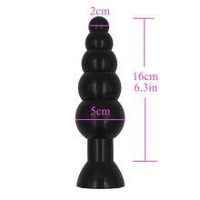 Lade das Bild in den Galerie-Viewer, Erotischer 6 Zoll großer Analdildo mit Saugnapf BDSM