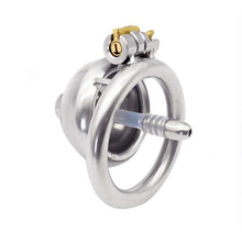 Load image into Gallery viewer, Reagan Male Chastity Device with Urethral Tube 0.98 inch long