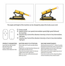 Lade das Bild in den Galerie-Viewer, „Sissy Roxie“ Tragbare Sexmaschine mit Bluetooth-Fernbedienung