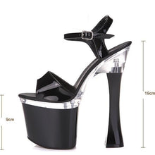 Load image into Gallery viewer, Thick Heel Platform Buckle Sandals
