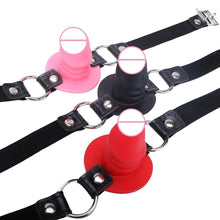 Load image into Gallery viewer, Lockable Pecker Gag BDSM