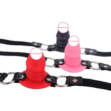 Load image into Gallery viewer, Lockable Pecker Gag BDSM