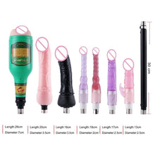 Load image into Gallery viewer, Automatic Sex Machine w/ 8 Attachments