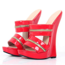 Load image into Gallery viewer, Wedge Platform Sandals