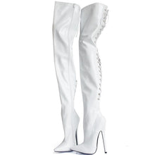 Load image into Gallery viewer, Over the Knee Zipper Boots