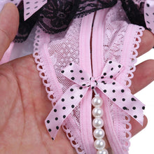Charger l'image dans la galerie, Culotte "Sissy Aurora" avec porte-jarretelles
