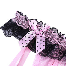 Charger l'image dans la galerie, Culotte "Sissy Aurora" avec porte-jarretelles