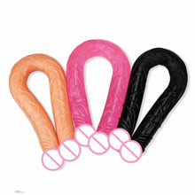 Lade das Bild in den Galerie-Viewer, Get Your Fill 19 Zoll Doppelkopf-Dildo BDSM