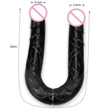 Lade das Bild in den Galerie-Viewer, Get Your Fill 19 Zoll Doppelkopf-Dildo BDSM
