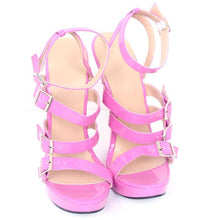 Load image into Gallery viewer, &quot;Sissy Bridgett&quot; Wedge Sandals
