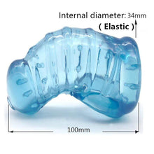 Lade das Bild in den Galerie-Viewer, Charlie Silikon-Keuschheitskäfig 3,94 Zoll lang