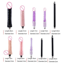 Lade das Bild in den Galerie-Viewer, Automatische Sexmaschine „Sissy Lexi“ (10 Dildoaufsätze)