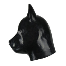 Load image into Gallery viewer, Animal Play Latex Dog Mask BDSM
