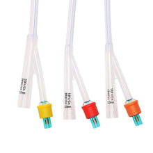 Load image into Gallery viewer, Long Urethral Sound | Double Hole Catheter Silicone Penis Plug BDSM