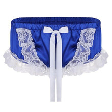 Lade das Bild in den Galerie-Viewer, „Sissy Sunny“ gerüschtes Satinhöschen